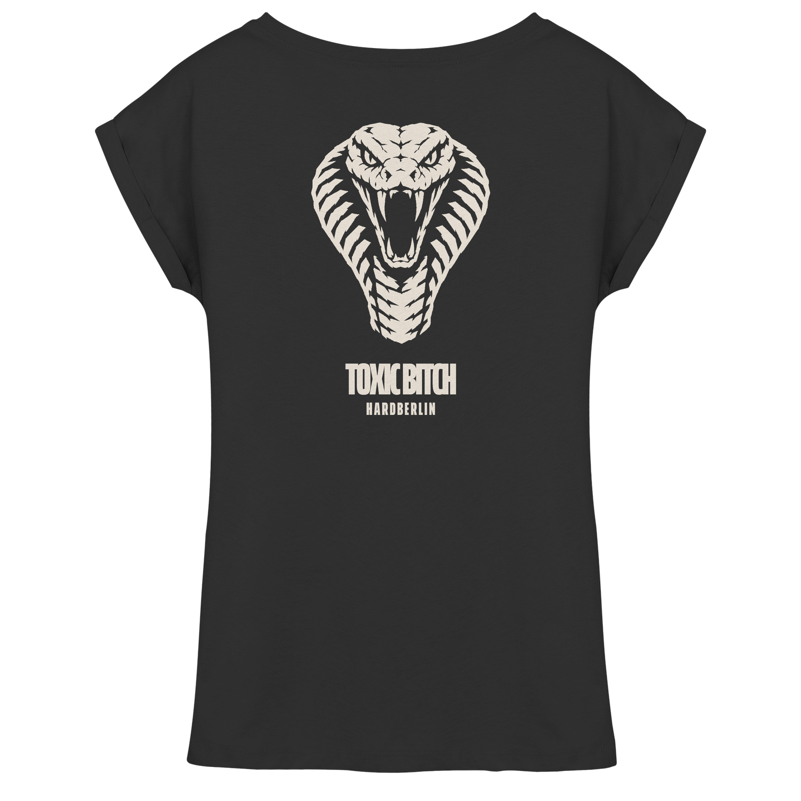 TOXIC BITCH · Frauenschnitt Drop · lang · hinten