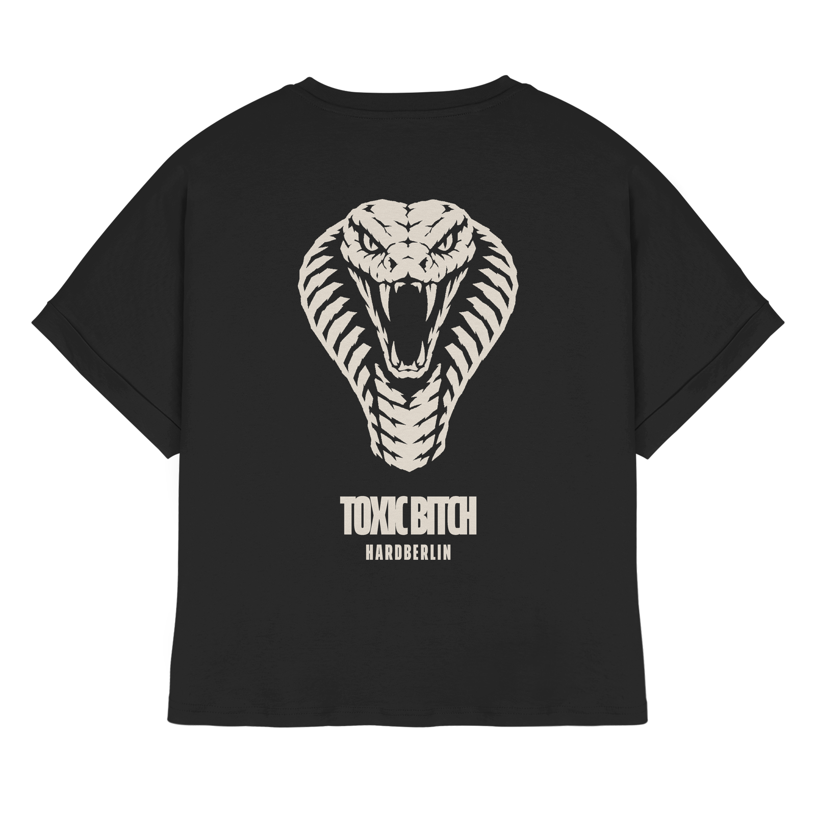 TOXIC BITCH · Frauenschnitt Rolled · oversized · hinten