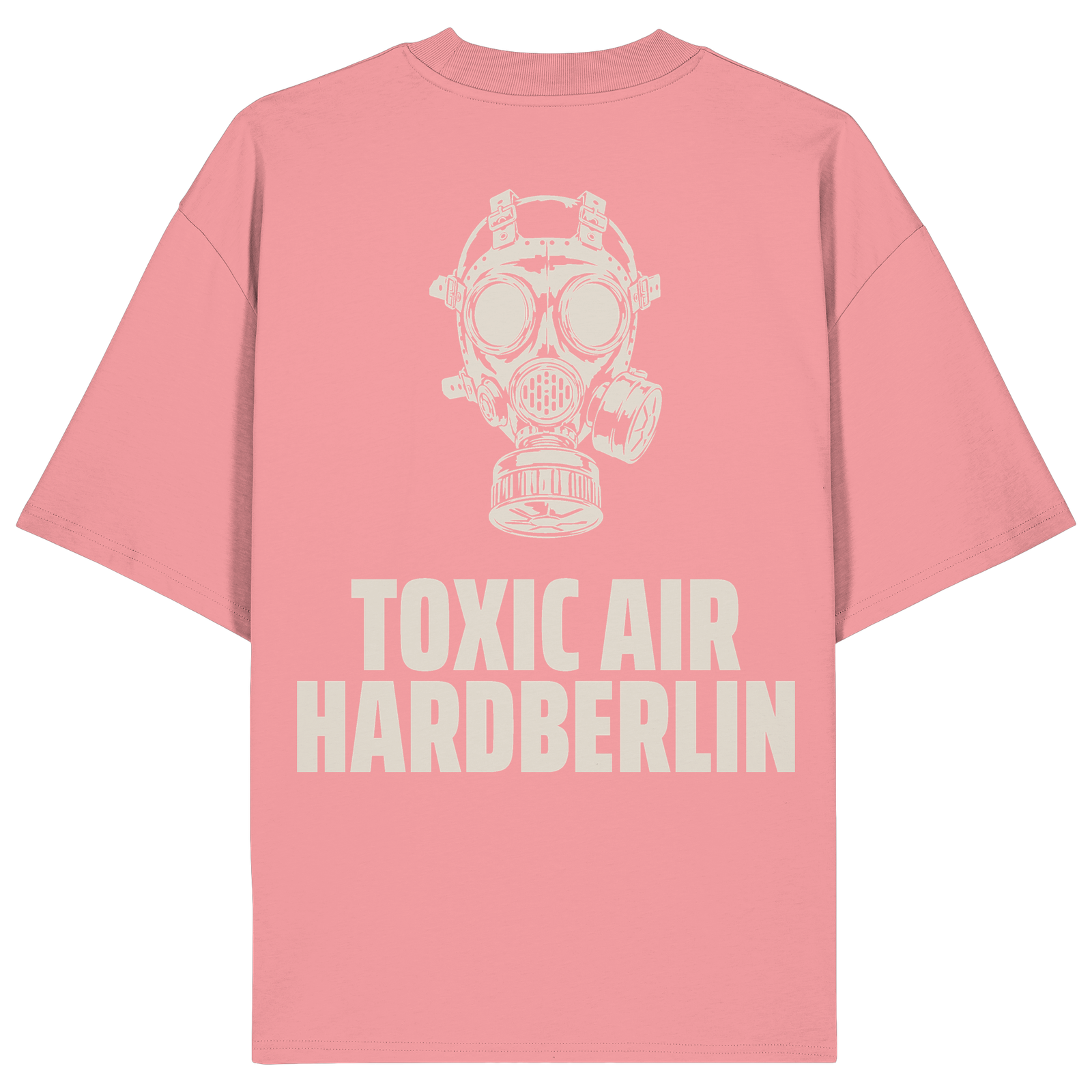 Shirt knallpink Rücken: TOXIC AIR