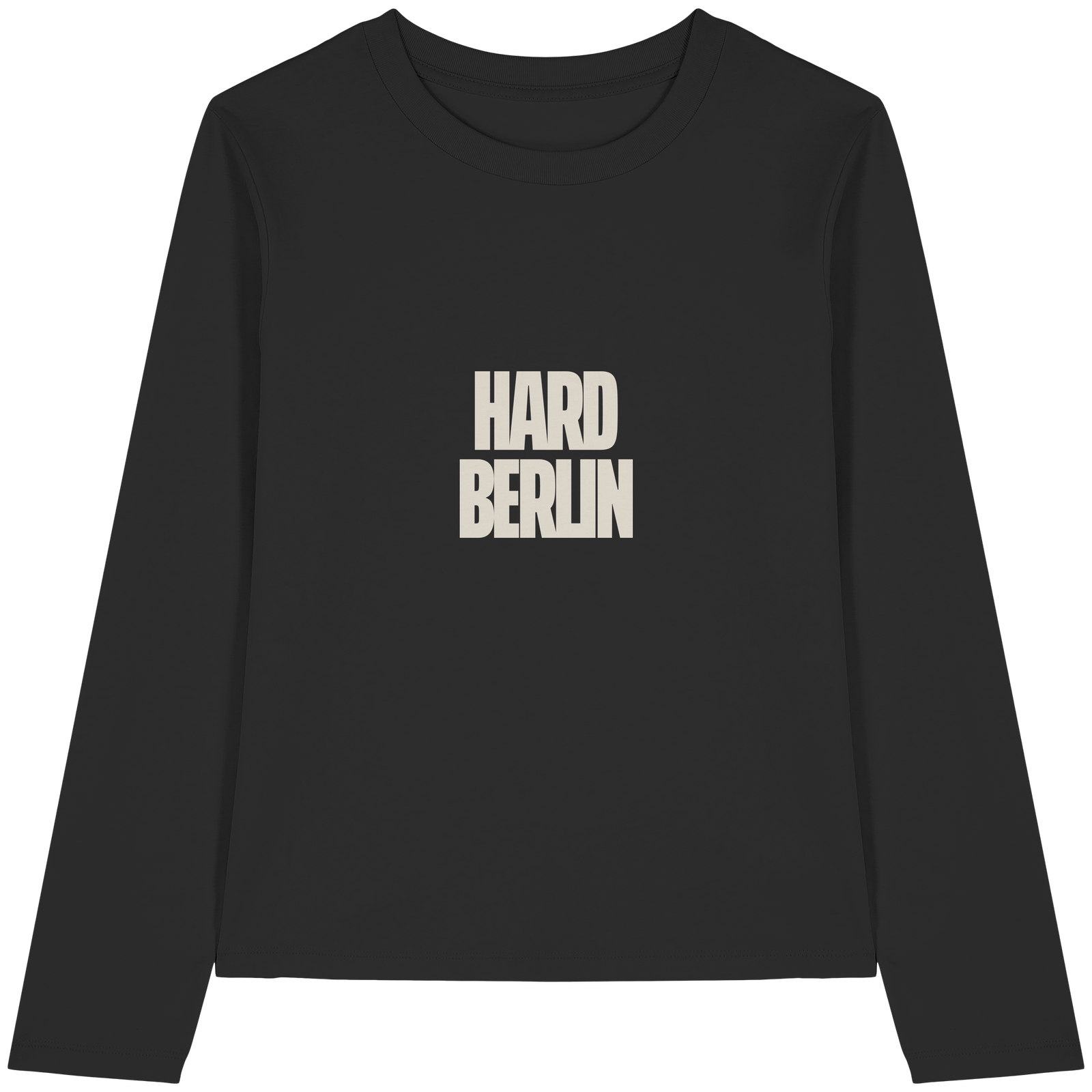 Longsleeve Brust: HOT GIRLS LIKE TECHNO
