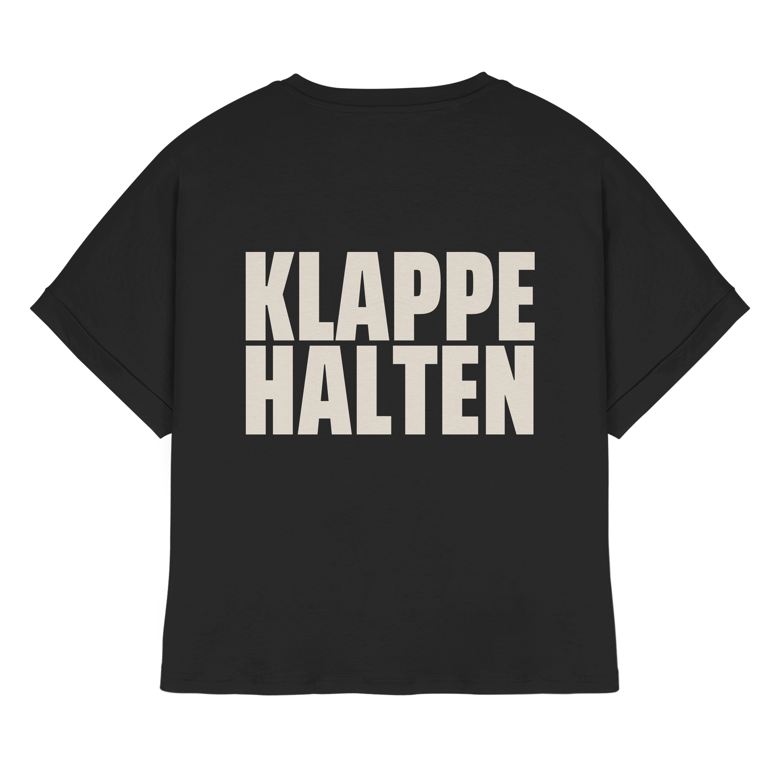 Shirt Rolled Rücken: KLAPPE HALTEN