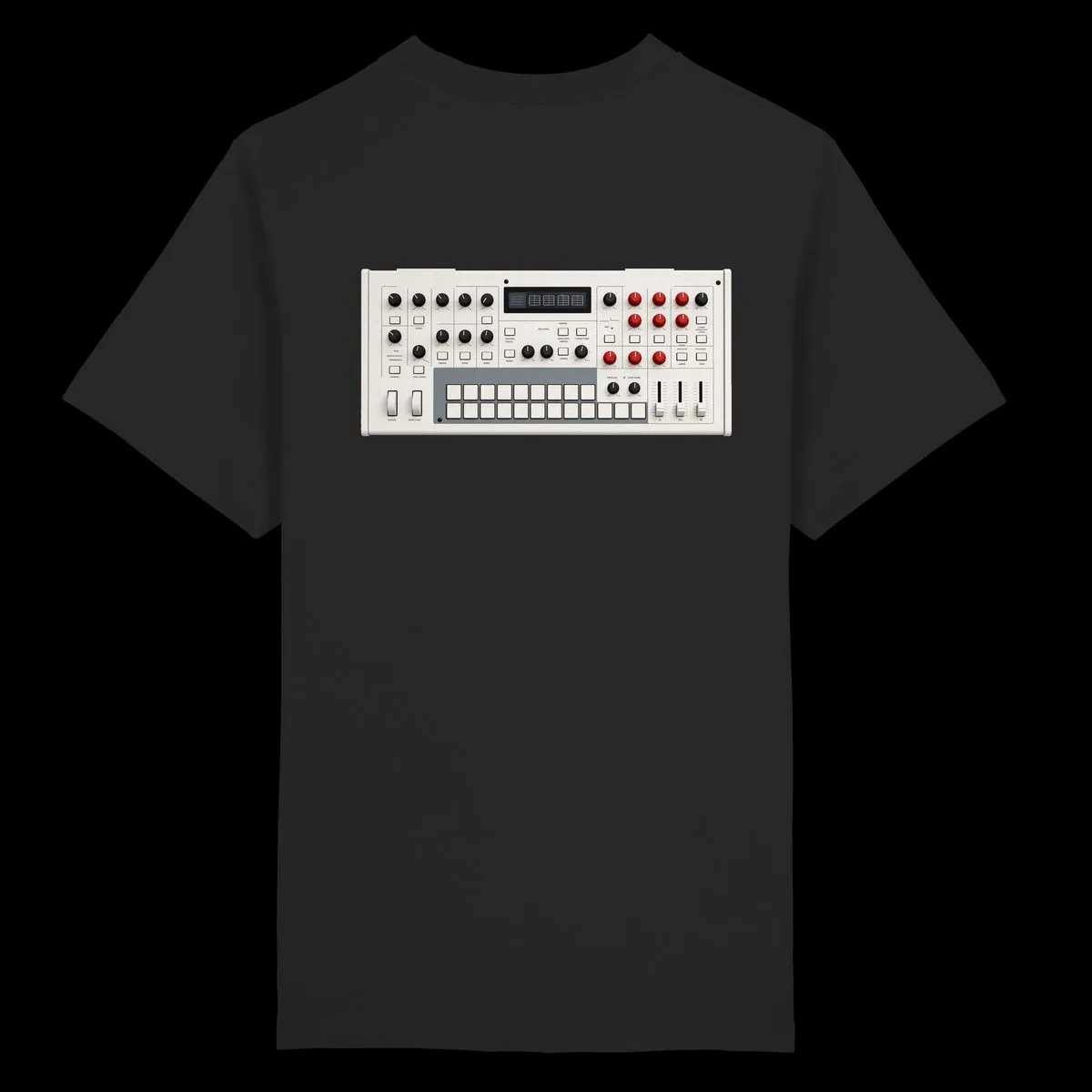MASCHINE · Shirt schwarz · hinten