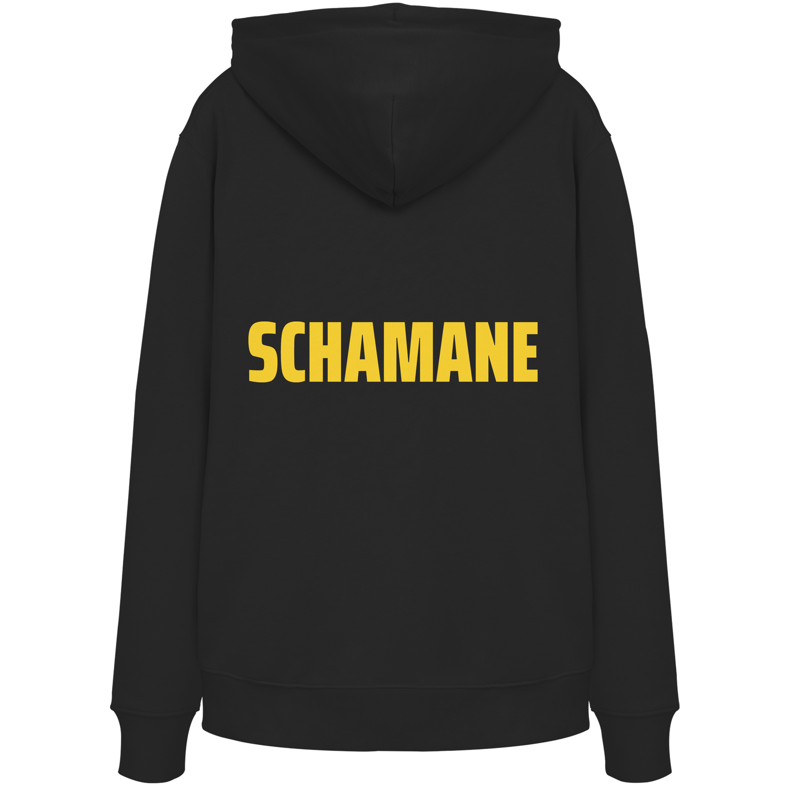 Rücken: SCHAMANE gold
