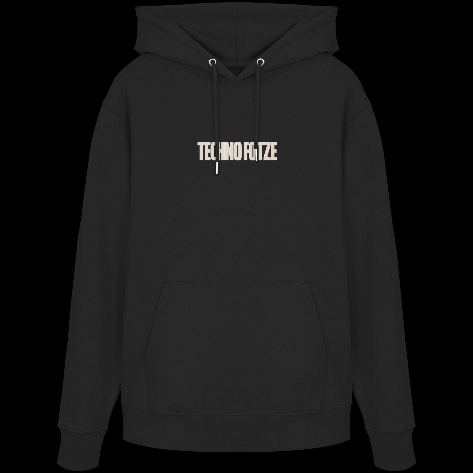 Hoodie Brust: TECHNO FOTZE