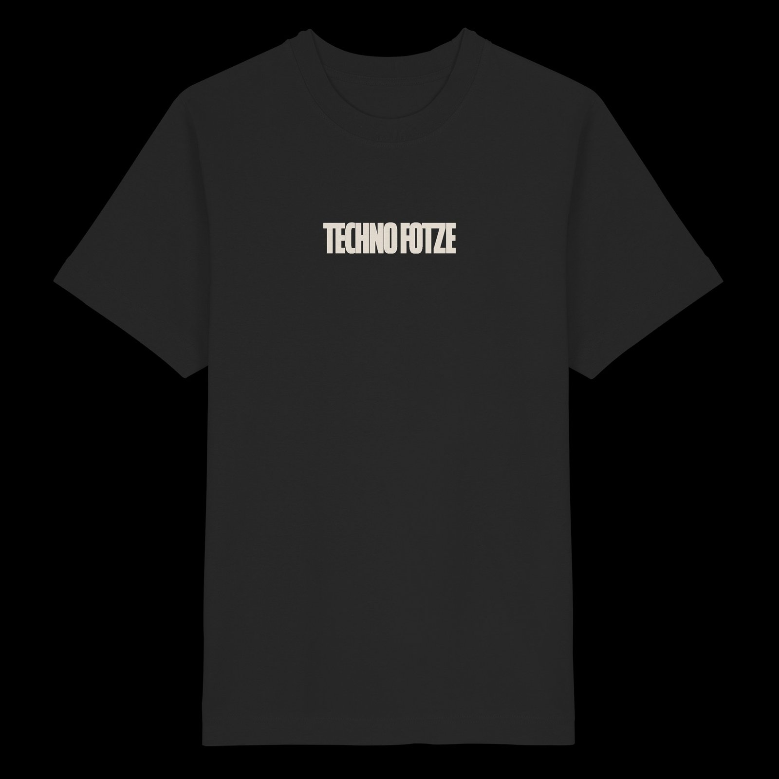 Shirt Brust: TECHNO FOTZE