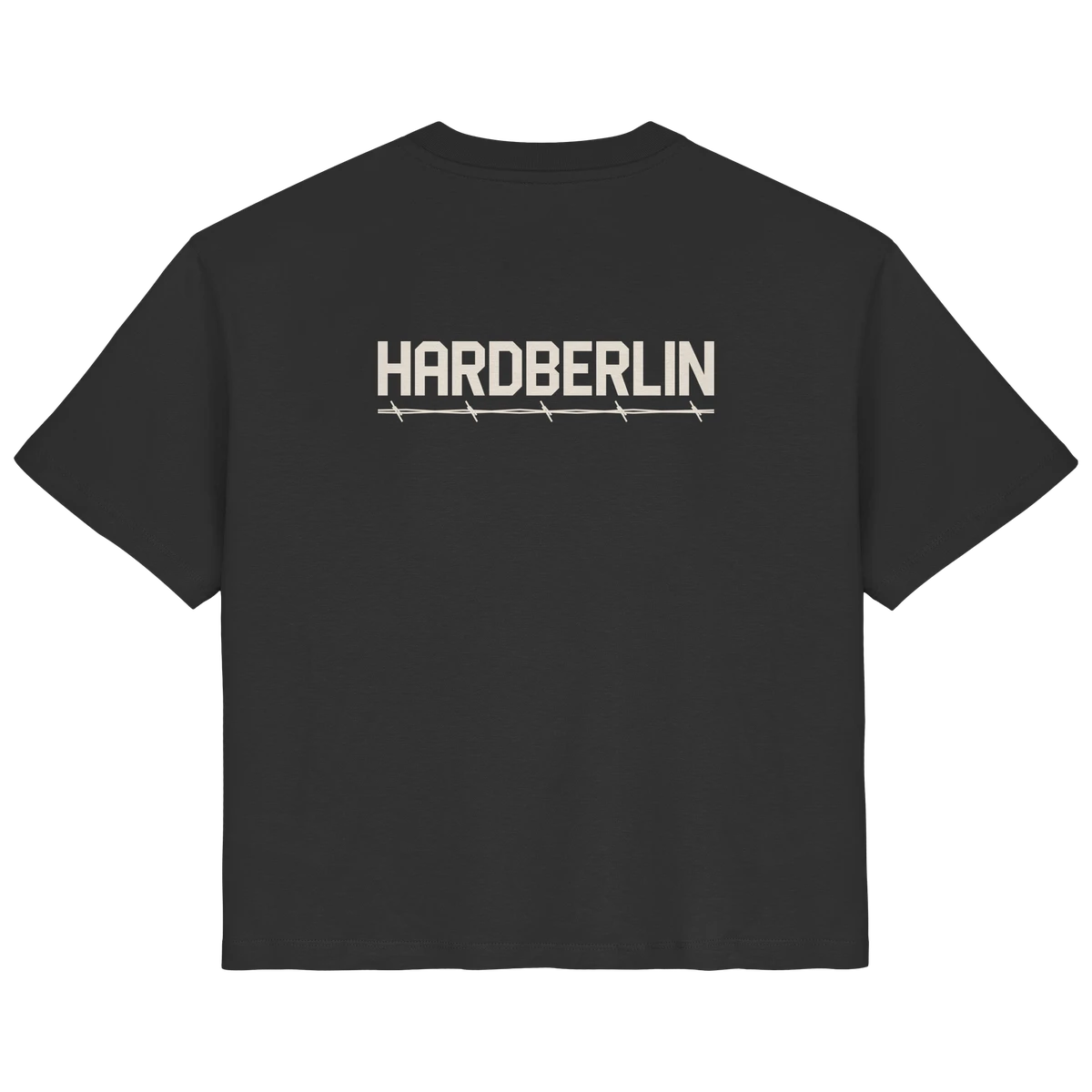 HARDBERLIN Damenshirt · schwarz · hinten